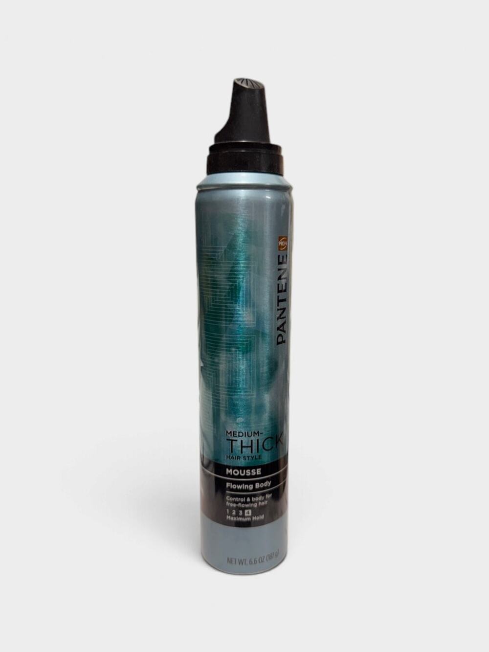 Discontinued Pantene Pro-V Medium Thick Mousse Flowing Body Hold 4 6.6 Oz.